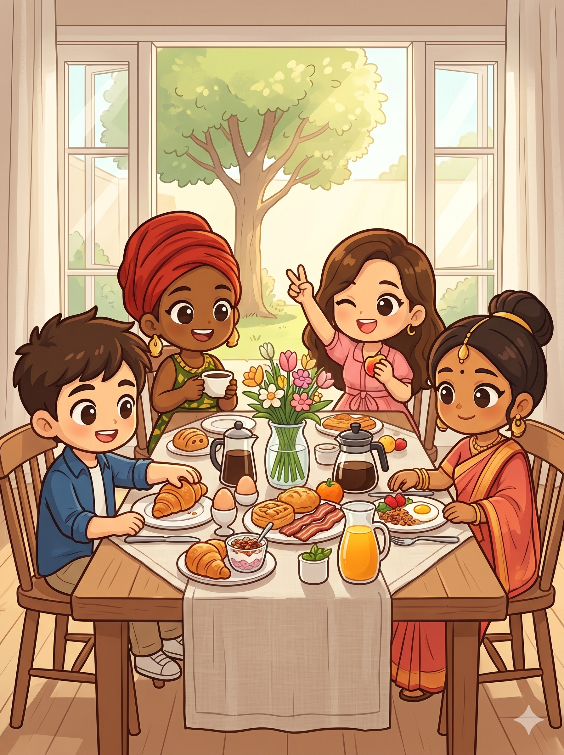 Brunch du dimanche — Entre amis