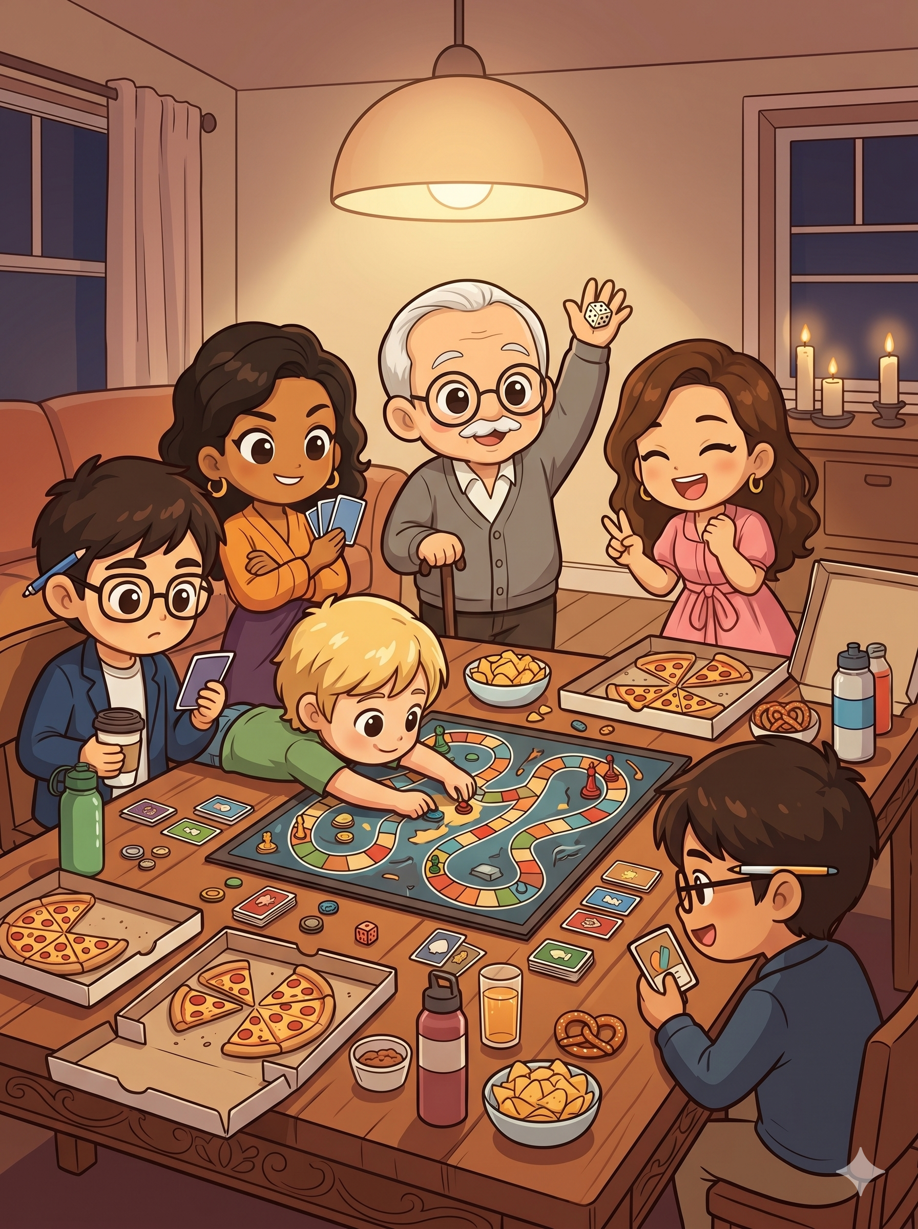 Soirée jeux de société — Tournoi entre amis