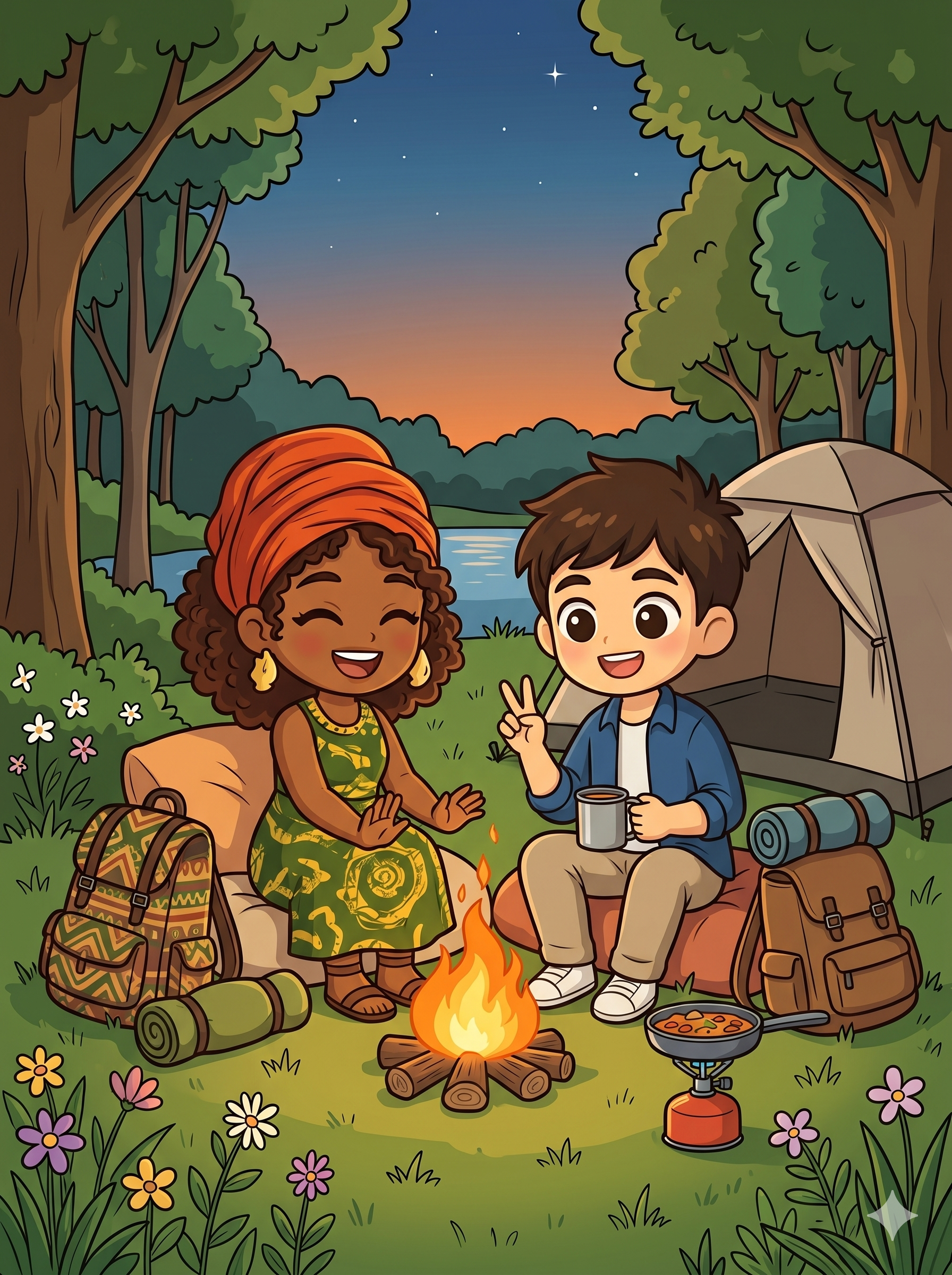 Weekend camping léger — 2 jours en nature